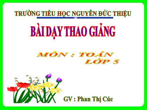 Ôn tập về đo thời gian