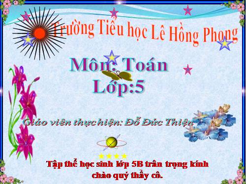 Ôn tập về đo thời gian