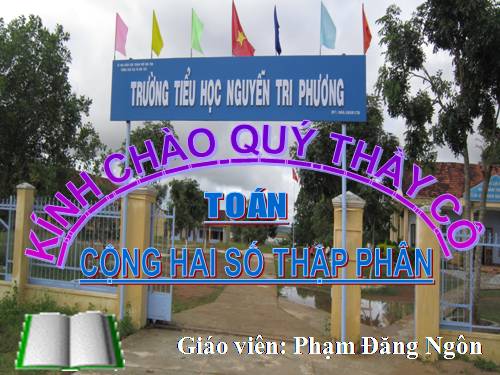 Cộng hai số thập phân