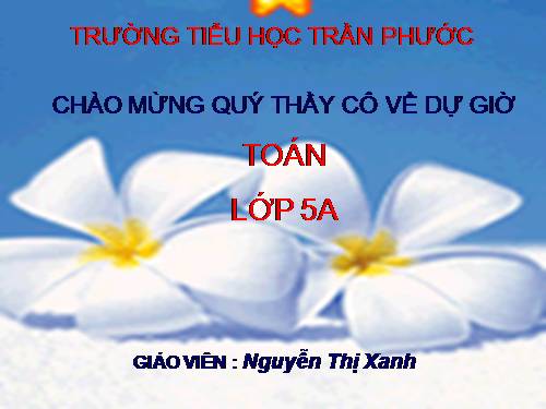 Thể tích hình hộp chữ nhật