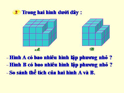 Xăng-ti-mét khối. Đề-xi-mét khối