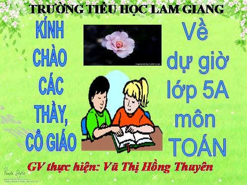 Luyện tập về tính diện tích