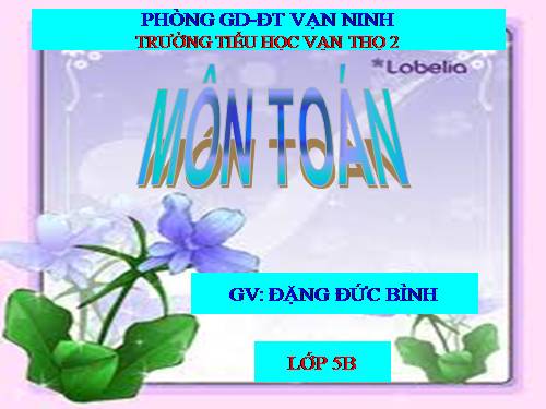 Giải toán về tỉ số phần trăm