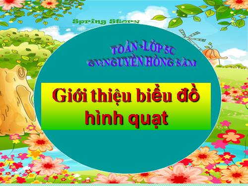 Giới thiệu biểu đồ hình quạt