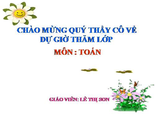 Các Bài giảng khác thuộc Chương trình Toán 5