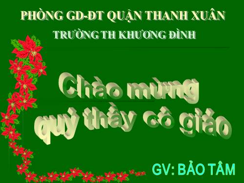 Các Bài giảng khác thuộc Chương trình Toán 5