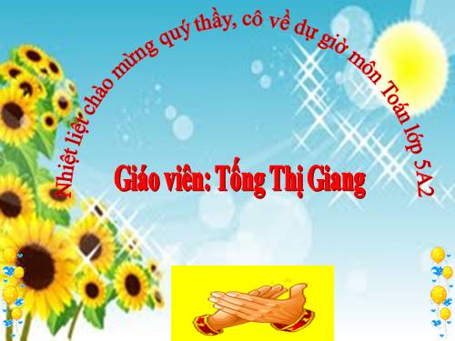 Chia một số thập phân cho một số tự nhiên