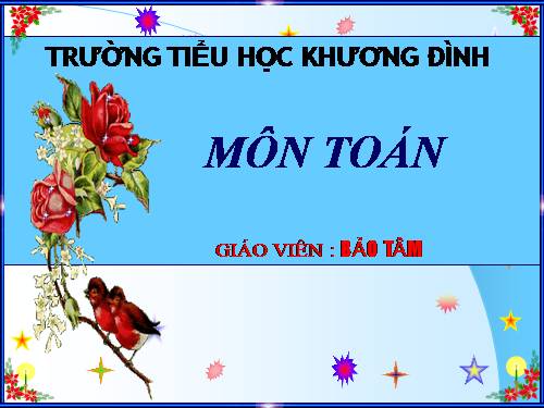 Chia một số tự nhiên cho một số tự nhiên mà thương tìm được là một số thập phân