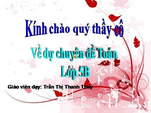 So sánh hai số thập phân