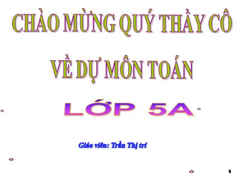 Chia một số thập phân cho 10, 100, 1000,...