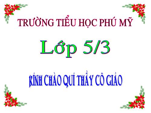 Chia một số thập phân cho một số tự nhiên