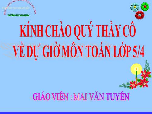 Viết các số đo khối lượng dưới dạng số thập phân
