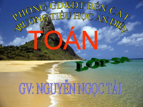 TOAN T11 THU NAM LTC