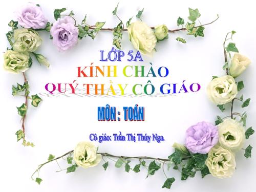 Khái niệm số thập phân (tiếp theo)