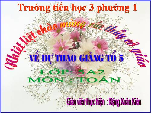 So sánh hai số thập phân