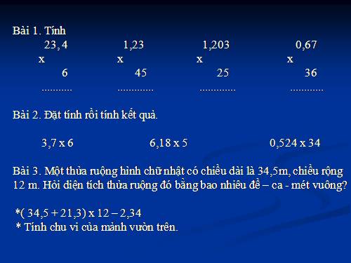 Ôn tập về giải toán