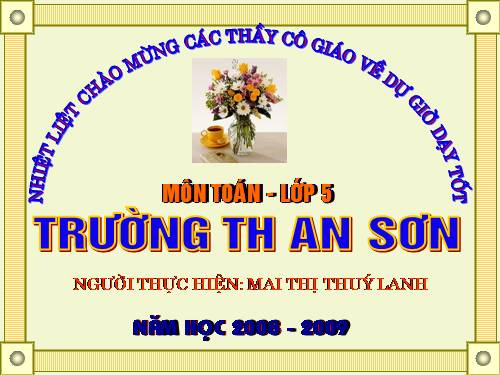 Diện tích hình tam giác