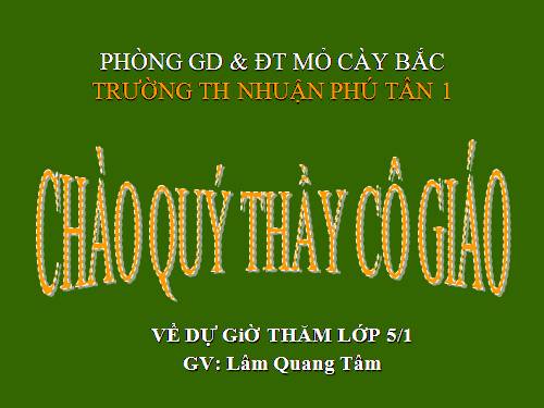 Các Bài giảng khác thuộc Chương trình Toán 5