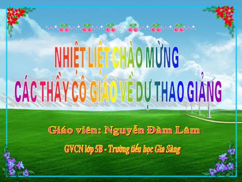 Các Bài giảng khác thuộc Chương trình Toán 5