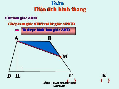 Diện tích hình thang