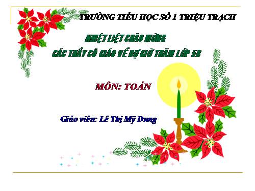 Ôn tập về đo thời gian