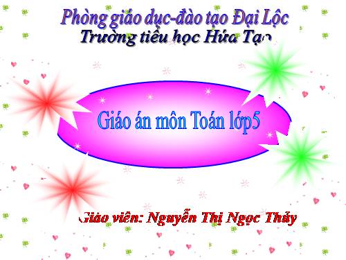 Ôn tập về đo thể tích