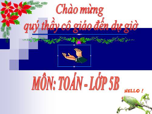 Ôn tập về phân số