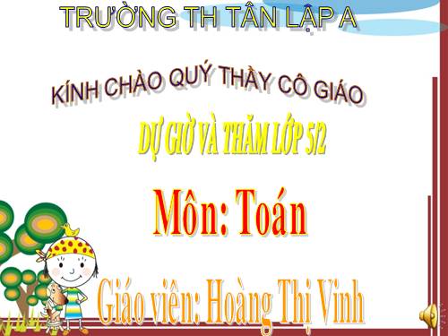 Chia số đo thời gian cho một số