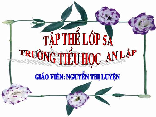 Các Bài giảng khác thuộc Chương trình Toán 5