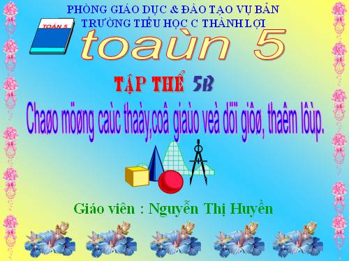 Luyện tập về tính diện tích