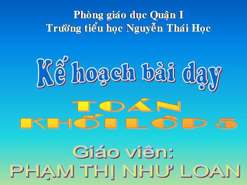 Giới thiệu biểu đồ hình quạt