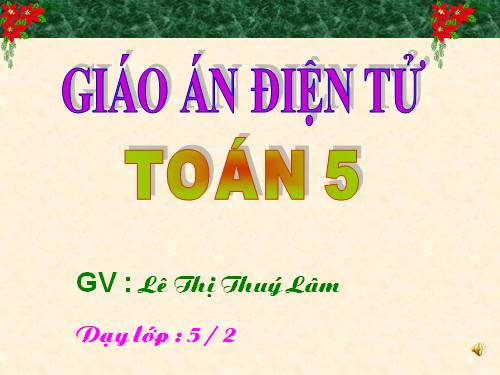 Thể tích hình lập phương