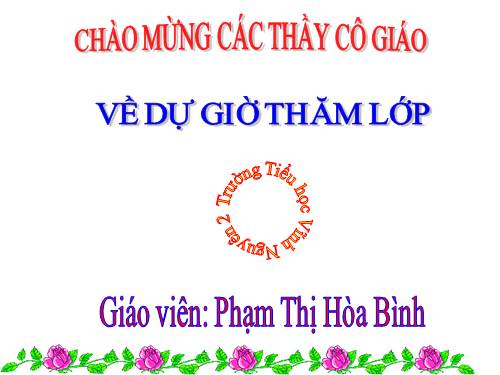 Giải toán về tỉ số phần trăm (tiếp theo)