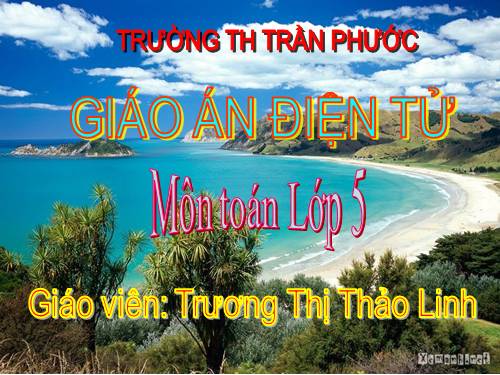 giải toán tỉ số phần trăm (tt)
