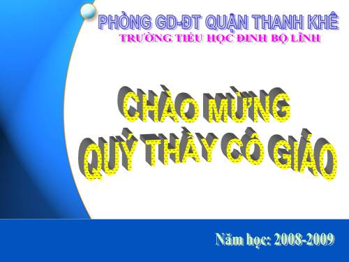 Các Bài giảng khác thuộc Chương trình Toán 5