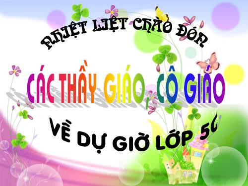 Các Bài giảng khác thuộc Chương trình Toán 5