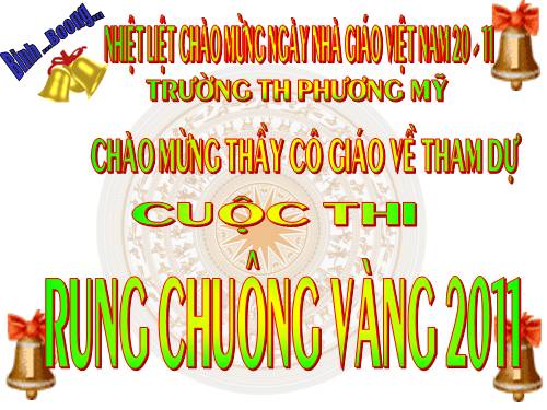 RUNG CHUONG VANG CHAO MUNG 22-12