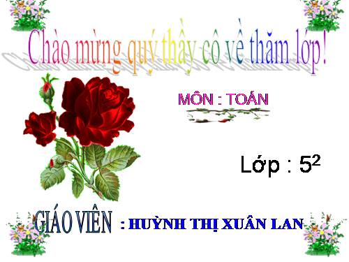 Số thập phân bằng nhau