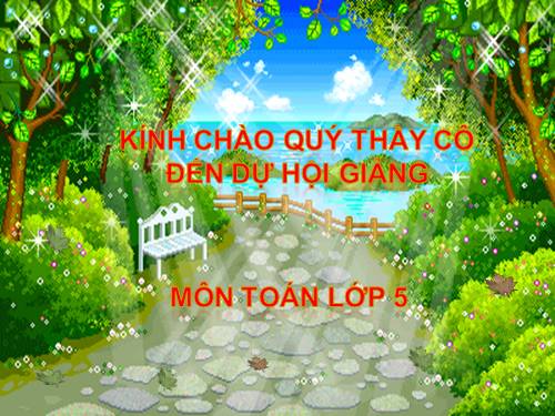 Chia một số thập phân cho một số thập phân