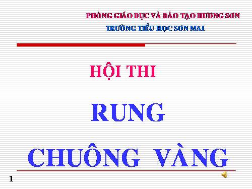 rung chuong vang