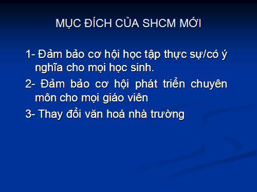 Kinh nghiệm đổi mới sinh hoạt chuyên môn