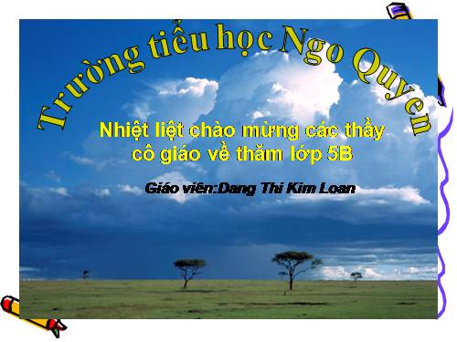 Chia một số thập phân cho một số tự nhiên
