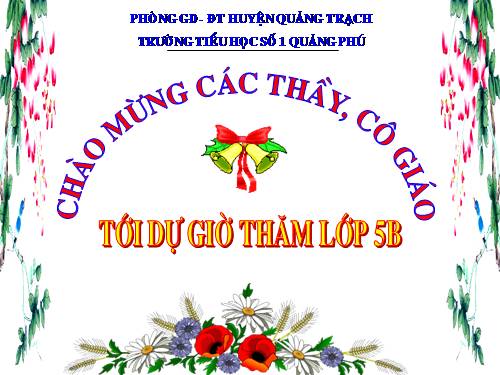 Các Bài giảng khác thuộc Chương trình Toán 5