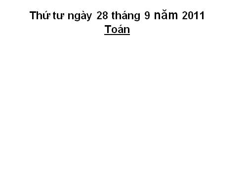 Các Bài giảng khác thuộc Chương trình Toán 5