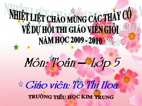 Tỉ số phần trăm