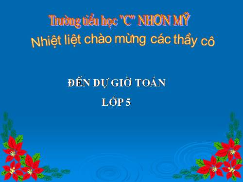 Khái niệm số thập phân (tiếp theo)