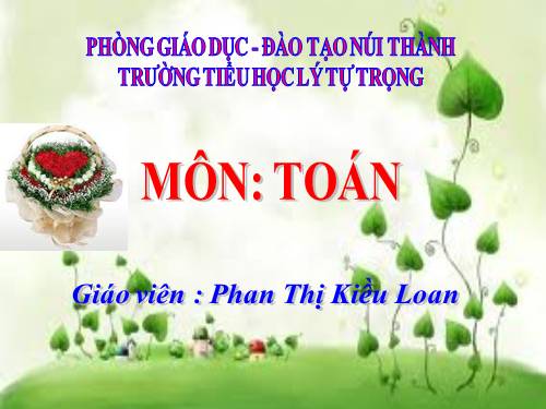 Khái niệm số thập phân (tiếp theo)