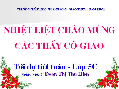 So sánh hai số thập phân