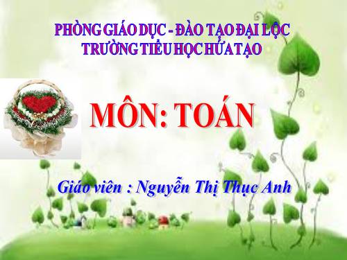 Khái niệm số thập phân (tiếp theo)