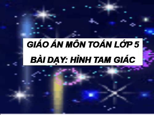 Hình tam giác